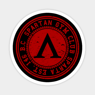 Spartan Gym Club Magnet