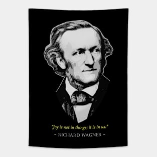 Richard Wagner Quote Tapestry