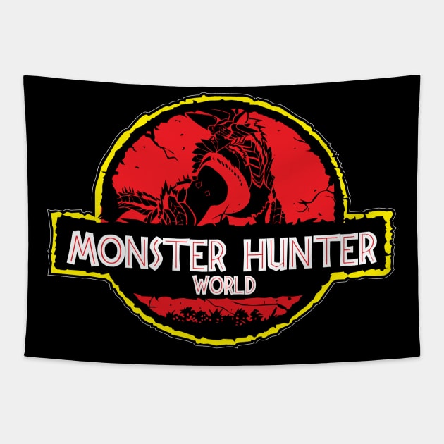 Monster Hunter World Tapestry by korstee