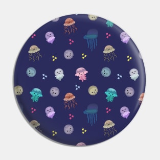 Sea Jellies Pin