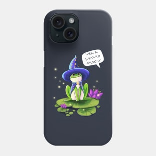 Yer a Wizard Froggy Phone Case