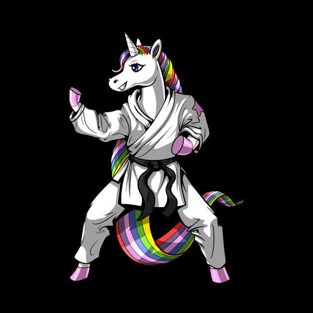 Karate Unicorn by underheaven