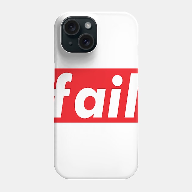 Fail Phone Case by ProjectX23 Orange