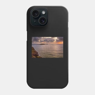 Worms Head, Rhossili Bay, Gower, Wales Phone Case