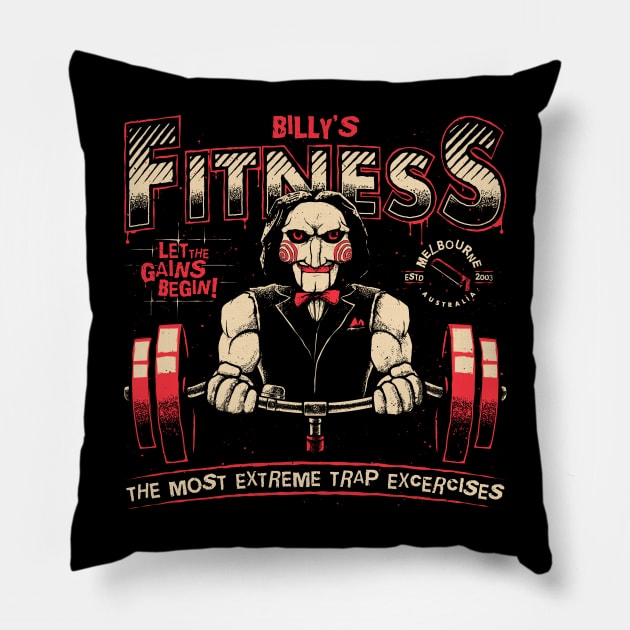 Billy's Fitness Pillow by teesgeex