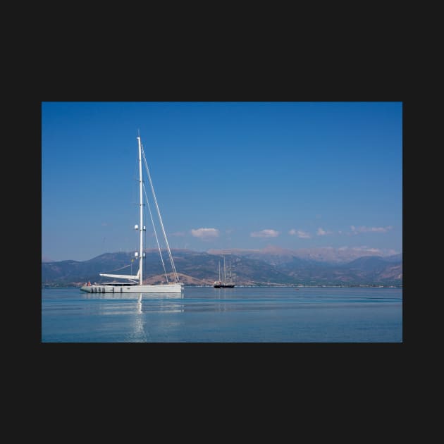 Sailing boat in Nafplio. by sma1050