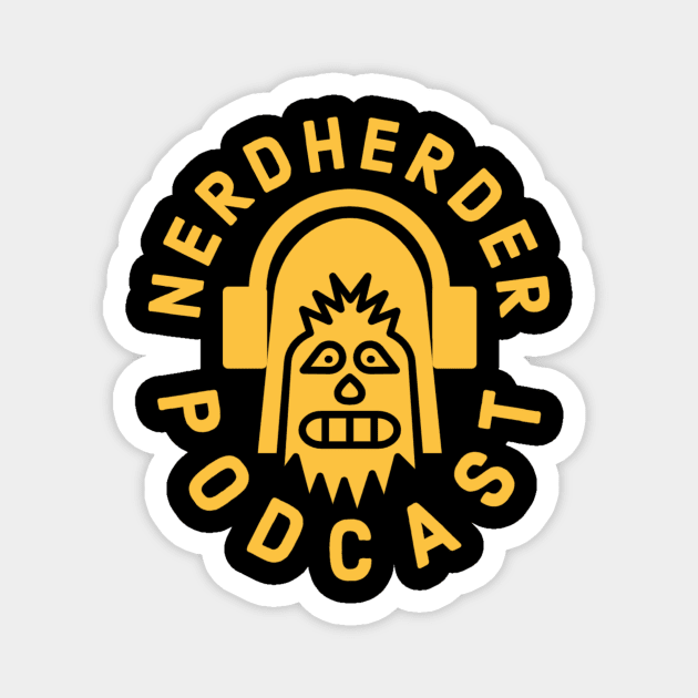 Nerdherder (Mini Logo) Magnet by Nerdherder
