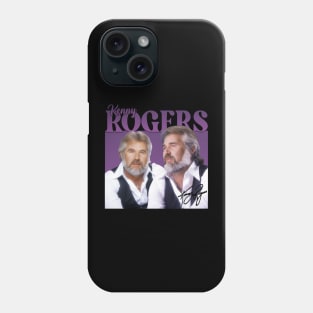 Kenny Rogers // 80s Vintage Purple Style // Phone Case