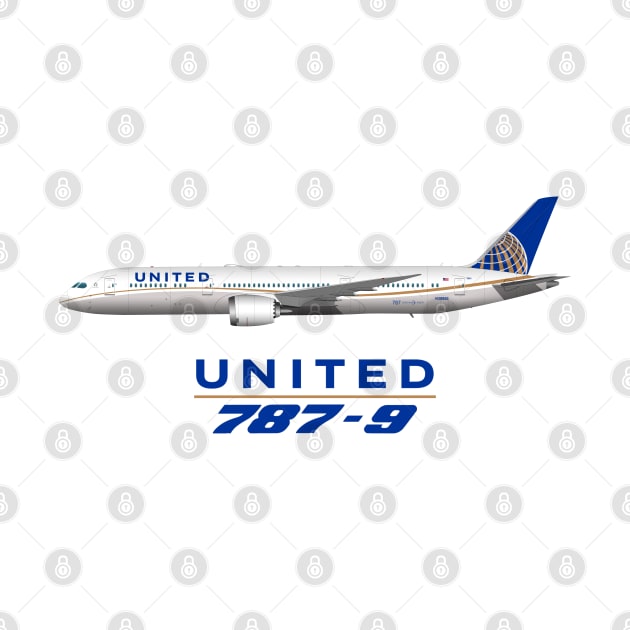 United 787-9 by SteveHClark