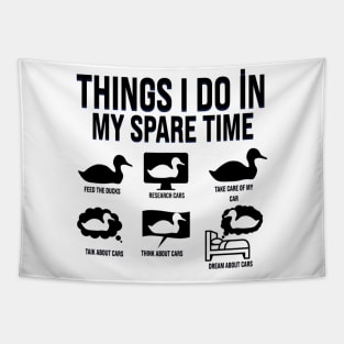 Things I Do In My Spare Time Duck Lover Shirt, Funny Duck Shirt, Lover T-Shirt, Dream About Duck Tee, Spare Time Shirts Tapestry