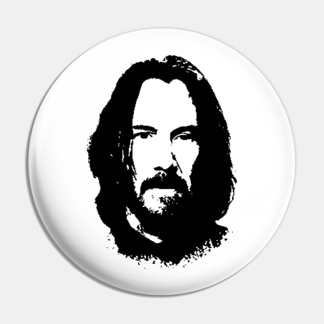 Keanu Reeves Portrait Pin by Anv2