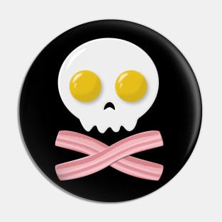 Jolly Roger Breakfast Pin