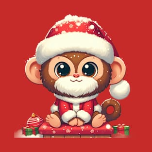 christmas monkey T-Shirt