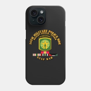 16th Military Police Bde - Desert Storm - Shield w Svc Phone Case