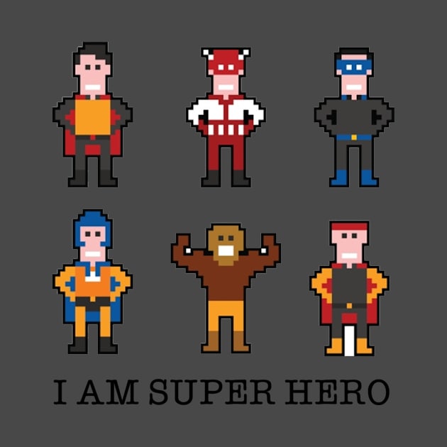 i am super hero by CHAYOTT