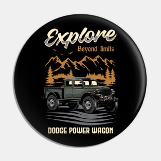 Power Wagon Truck Pin