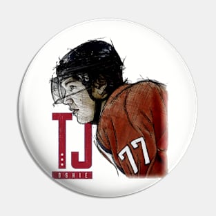 T.J. Oshie Washington Sketch Pin