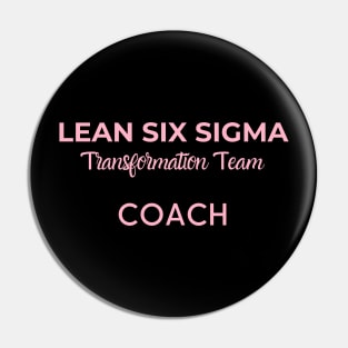 Lean Transformation Team COACH Pin