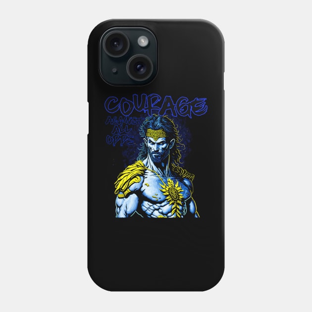 Courage Against All Odds Phone Case by HUNTINGisLIFE