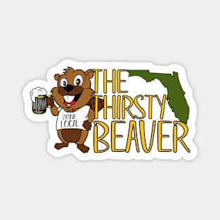 Beaver with Florida Magnet