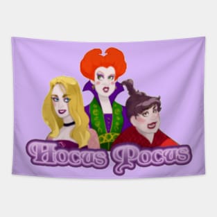 Hocus Pocus Witches Tapestry