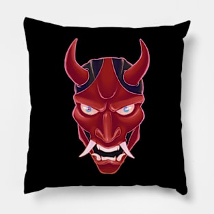 Oni mask Pillow