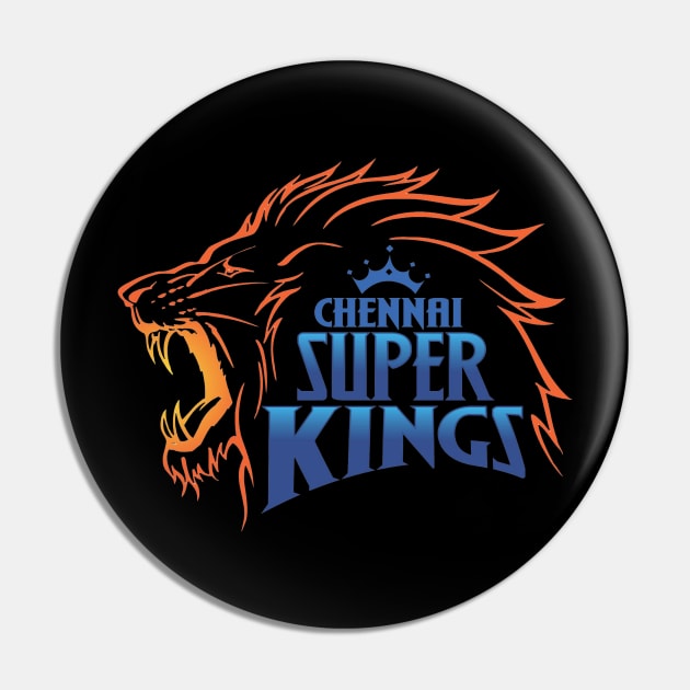 Chennai Super Kings Pin by inkstyl