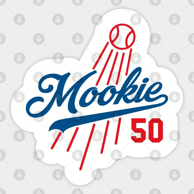 Los Angeles Dodgers: Mookie Betts 2023 - Officially Licensed MLB Removable  Adhesive Decal