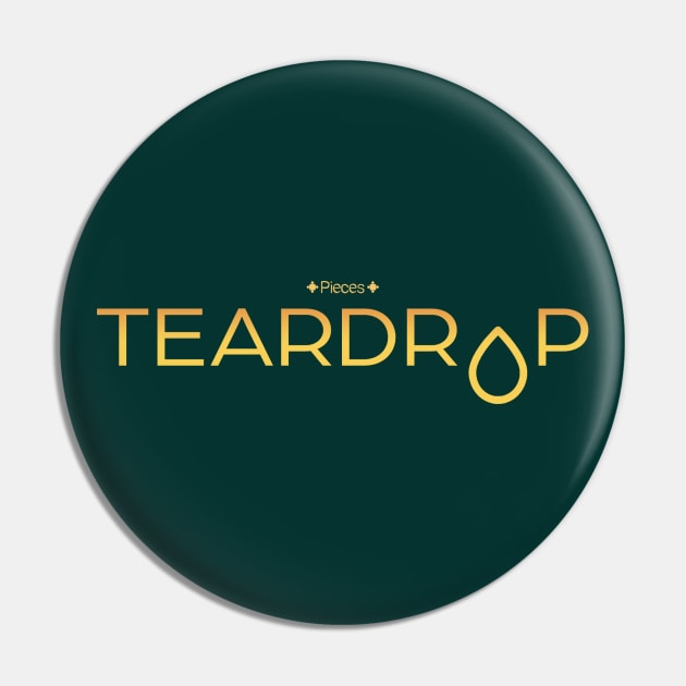 Teardrop Pin by mariocau