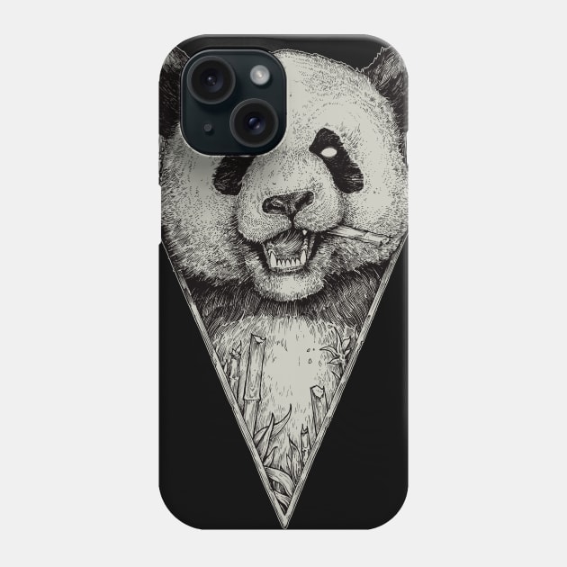 Panda Phone Case by TimurKhabirovArt