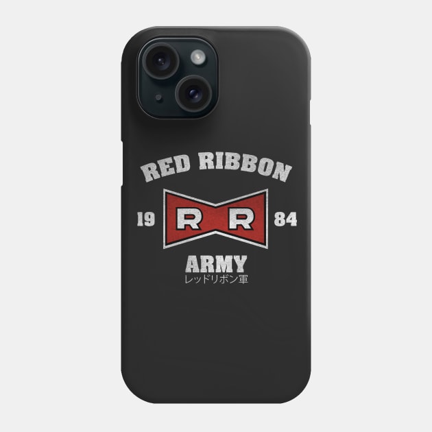 Red Ribbon Army Phone Case by Melonseta