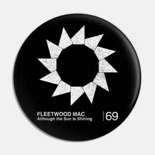 Fleetwood Mac / Minimalist Style Graphic Fan Artwork Design Pin