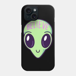 Believe in Aliens Phone Case