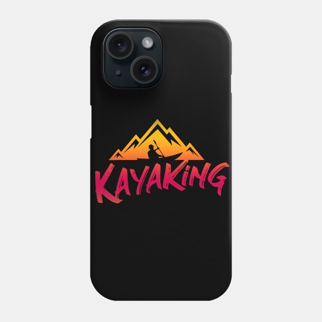 kayaking Phone Case by fabecco