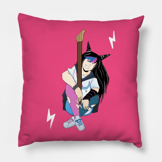 ultimate musician Pillow by inkpocket