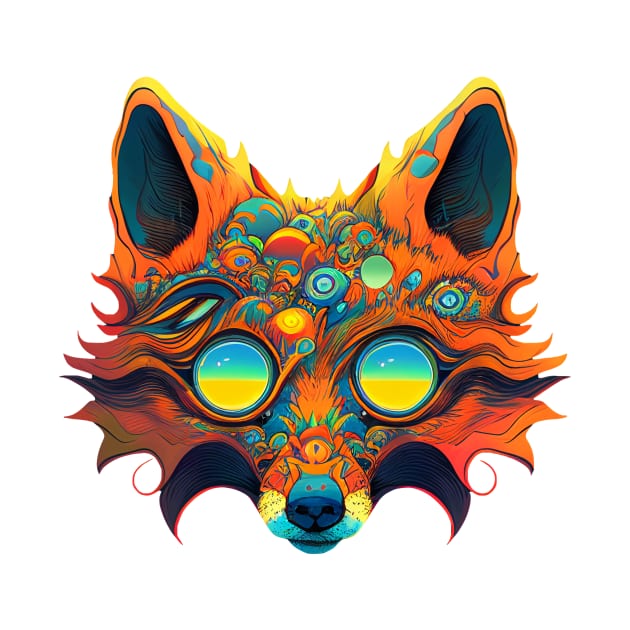 Trippy foxy by stkUA