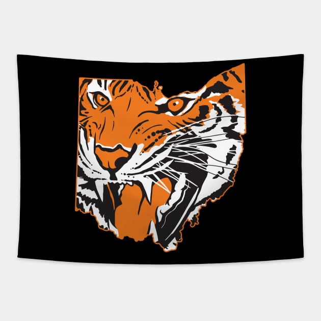 Cincinatti Bengals Tapestry by stayfrostybro