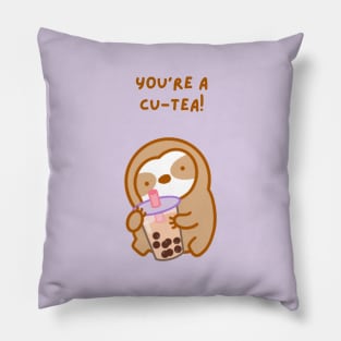 You’re A Cutie Boba Sloth Pillow