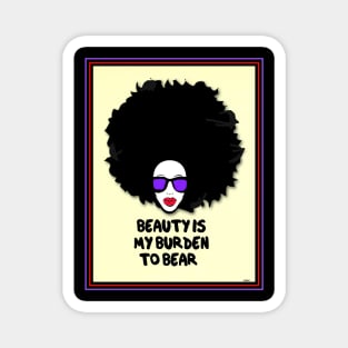 BLACK BEAUTY WITH ATTITUDE Magnet