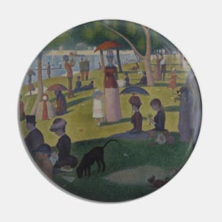 A Sunday Afternoon on the Island of La Grande Jatte by Georges-Pierre Seurat Pin