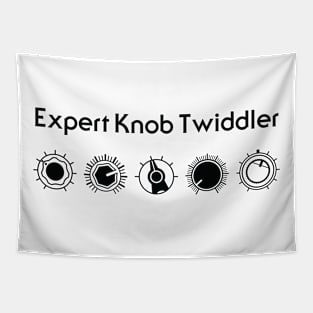 Expert Knob Twiddler (Black) Tapestry