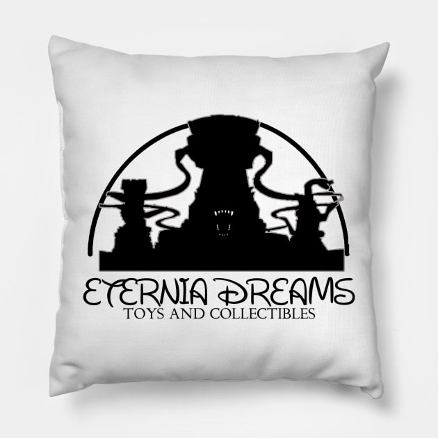 eternia dreams new logo Pillow by EterniaDreams