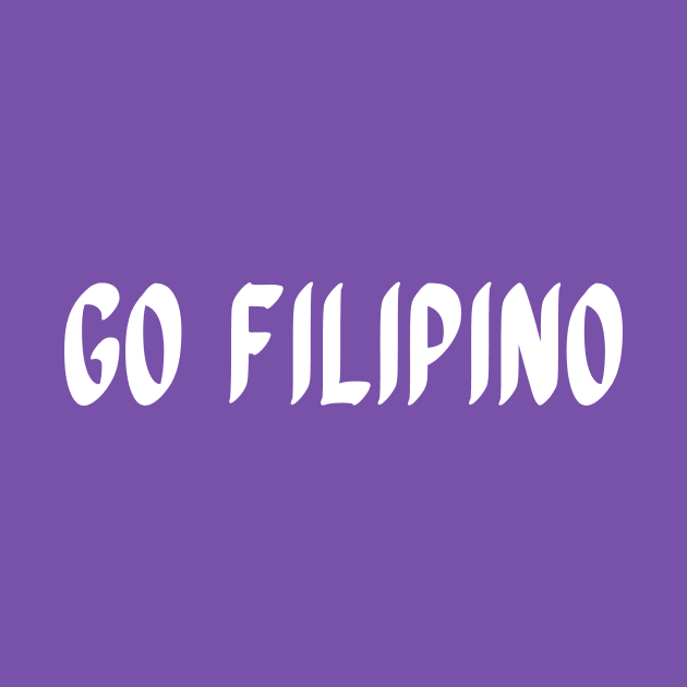 Go Filipino (White Text Logo) by gofilipinopod