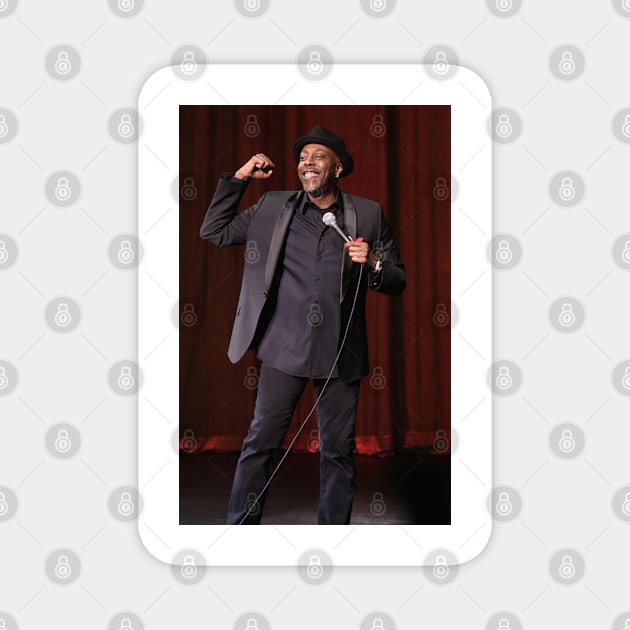 Arsenio Hall Photograph Magnet by Concert Photos