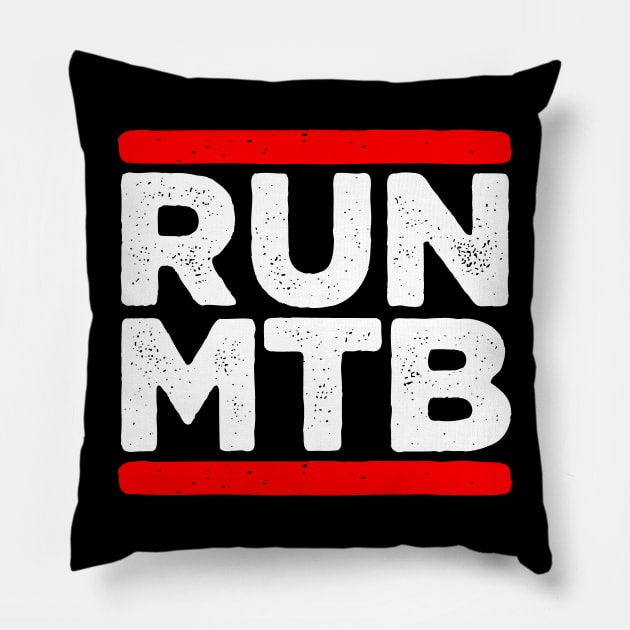 Mountain Bike Life Pillow by RichyTor