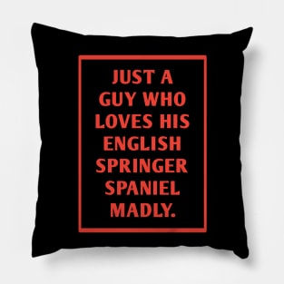 English Springer spaniel Pillow
