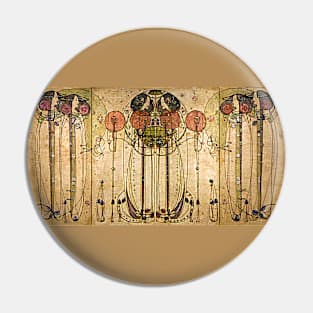 Art Nouveau Charles Mackintosh The Wassail Pin