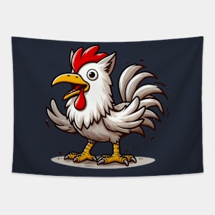 chicken wolf Tapestry