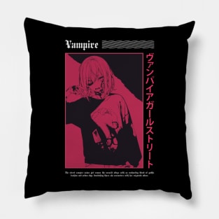 Vampire Anime Girl Pillow