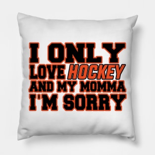 Gods Plan - Hockey Pillow